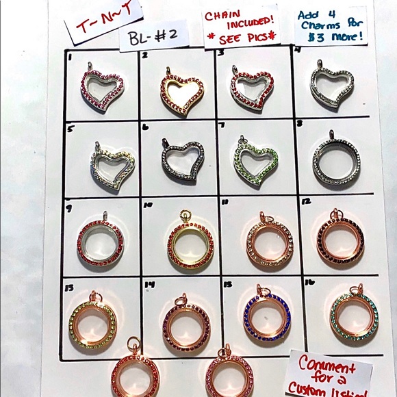 SL-#2.    Basic living story locket - Picture 2 of 11